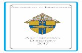 Archdiocesan Directory 2017 - Archdiocese of Indianapolis Directory.pdf · Coat-of-Arms The archdiocesan coat-of-arms was commissioned by Bishop Joseph Elmer Ritter in 1934. Designed