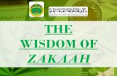 THE WISDOM OF - Jabatan Agama Islam Selangor...during the time of Khalifah ‘Umar bin ‘Abdul ‘Aziz and also during the Golden Era of Islam. Indeed, zakaah has several aims and