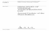 GAO-14-163SP, PRINCIPLES OF FEDERAL APPROPRIATIONS …FEDERAL APPROPRIATIONS LAW. Annual Update of the Third Edition. GAO-14-163SP. GAO-14-163SP Appropriations Law—AU14. Preface.