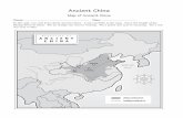› uploads › 3 › 7 › ... · Ancient China Review - 6th Grade Social Studies2018-09-10 · Ancient Chinese Art Brief #3 Calligraphy Chinese calligraphy is the art of drawing