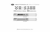 VX-2100 VX-2200 - Motorola Solutions...VX-2100 VX-2200 Congratulations! You now have at your fingertips a valuable communications tool: a Motorola Solutions two-way radio! Rugged,