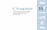 Chapter · 135 The ethics of research involving animals CHAPTER 8 THE USE OF ANIMALS FOR RESEARCH IN THE PHARMACEUTICAL INDUSTRY beginning with target identification and ending with
