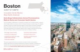 Innovation Center Boston (East North America) · Boston 42.3601° N, 71.0589° W Early-Stage Collaborations Across Pharmaceutical, Medical Device and Consumer Health Sectors If you
