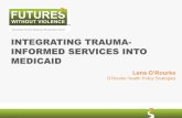 INTEGRATING TRAUMA- INFORMED SERVICES …...4 Federal Support Trauma-Informed Services •Coverage of/access to mental health, substance abuse and trauma-informed services •Increased