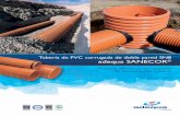 adequa SANECOR · 2020-02-02 · Máxima eficiencia en sistemas de saneamiento urbano datos técnicos de la tubería adequa SANECOR® sostenibilidad del producto normativa y certificación