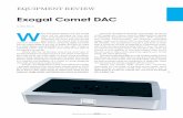 Exogal Comet DAC - Kog Audio · Exogal Comet DAC EQUIPMENT REVIEW. REPRODUCED FROM ISSUE 125 I was never lucky enough to spend enough time with the Wadia 27, but what little time