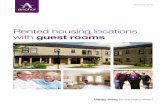 Rented housing locations with guest rooms · 2019-01-22 · Page 2 ented housing locations ith guest rooms About Anchor guest rooms Our retirement properties for rent offer a range