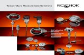 Temperature Measurement Solutions - NOSHOK · Temperature Measurement Solutions Dial Indicating Electronic Industrial RTDs ... 150, 300 (2") and 350 Series Bimetal Thermometers, Vapor