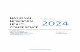NATIONAL NEWBORN HEALTH CONFERENCE... NATIONAL NEWBORN HEALTH CONFERENCE October 23 2024 NEWBORN DESK CHILD HEALTH DIVISION FAMILY HEALTH DEPARTMENT FEDERAL MINISTRY OF HEALTH, ABUJA2