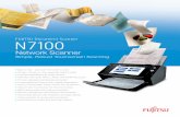 Fujitsu N7100 Network Document Scanner Datasheet · 2016-05-16 · Central Admin, and Admin Tools. The following options are available: • Training & Installation to get the most