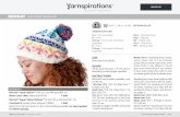 SHOP KIT · 2019-11-04 · BRK0116˜027797M | November 1, 2019 LOVE TO KNIT FAIR ISLE HAT 1 of 2 LOVE TO KNIT FAIR ISLE HAT SHOP KIT SIZE One size to ˜ t Adult. GAUGE 18 sts and