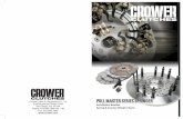PULL MASTER SERIES SPRINGER - Crower · 2015-01-20 · PULL MASTER SERIES SPRINGER Installation Booklet Spring & Counter Weight Charts. 1 6 BASIC INSTALLATION INSTRUCTIONS STEP 1