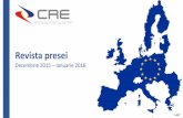 CRE - Centrul Roman al Energiei - Revista presei - Revista presei CRE... · 2016-02-03 · Pe data de 22 decembrie 2015, în prezența ministrului finlandez de economie Olli Rehn