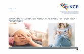 Towards integrated antenatal care for low-risk …2019 KCE REPORT 326 HEALTH SERVICES RESEARCH TOWARDS INTEGRATED ANTENATAL CARE FOR LOW-RISK PREGNANCY NADIA BENAHMED, MÉLANIE LEFÈVRE,