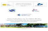 Auto-évaluation sur le critère 8K des services … · Web viewAuto-évaluation sur le critère 8K des services biomédicaux du Groupement Hospitalier de l’Est Francilien Keywords