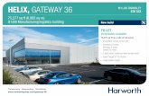 HELIX, GATEWAY 36 M1/J36 BARNSLEY S70 5SZ...Helix, Gateway 36 is strategically located just one minute from Junction 36 of the M1, in the heart of the Sheffield City Region. Leeds