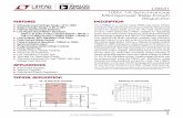 LT8631: 100V, 1A Synchronous - Analog Devices · FB TR/SS 47µF 4.7pF TYPICAL APPLICATION FEATURES DESCRIPTION 100V, 1A Synchronous Micropower Step-Down Regulator The LT ...