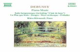 ...Claude Debussy (1862 1918) Suite bergamasque (1890 rev. 1905) ll. Ill. Prélude Moderato (tempo rubato) Menuet Andantino (et très délicatement) Clair de lune Andante très expressif