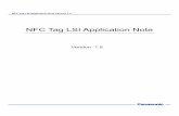 NFC Tag LSI Application Note - Farnell element14 · 2015-03-31 · NFC Tag LSI Application Note Version 1.5 6 Function NFC tag LSI Part No. MN63Y1212 MN63Y1213 MN63Y1208 MN63Y1210A