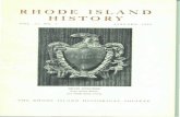 RHODE ISLA D HISTORY - Rhode Island Historical Society · 1'// \\