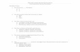 MED 294: Cardiac Monitoring ProceduresMED 294: Cardiac Monitoring Procedures Final Assessment Review Worksheet 41. This arrhythmia occurs because of frequently interrupting PACs a.