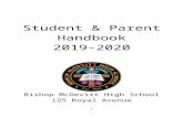 €¦  · Web viewStudent & Parent Handbook. 2019-2020. Bishop McDevitt High School. 125 Royal Avenue. Wyncote, PA 19095. Bishop McDevitt High School Student Handbook 2019-2020.