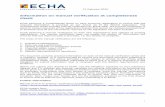 Information on manual verification at completeness …...1 Information on manual verification at completeness check ECHA performs a completeness check on each incoming registration