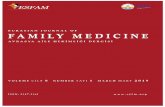 EURASIAN JOURNAL OF FAMILY MEDICINE ğejfm.trakya.edu.tr/userfiles/2019/March/Journal-1.pdf · EDITORIAL Dear Readers, It is a big honor to announce 8th volume of the Eura-sian Journal