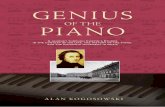 GENIUS OF THE PIANO: THE 24 CHOPIN ETUDES · generation of artists, writers, composers and musicians. Chopin was to be the jewel in the crown of this generation. Continuing steadily