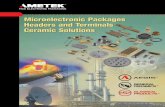 Design Expertise · Design Expertise AMETEK HCC Electronic Packaging has been in the microelectronic packaging industry for nearly sixty years. Its highly trained staff is dedicated