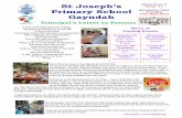 St Joseph’s 2013 Term 3 Week 11 Primary School Gayndah · 2017-11-13 · Primary School Gayndah Newsletter Date Tuesday 17th Sept 2013 Principal’s Letter to Parents 2013 Term