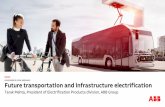 NOVEMBER 28, 2018, BERGAMO Future …...November 28, 2018 Slide 10 ABB powers Germany’s first all-electric taxi fleet Collaboration with Jaguar & Munich Taxi Centre heralds new &