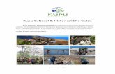Kupu Cultural & Historical Site Guide - Malama …Kupu Cultural & Historical Site Guide Kupu Cultural & Historical Site Guide is a collective resource featuring the historical, cultural,