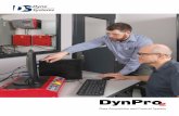 DynPro2 Data Acquisition and Control System - Dyne Systems · • Sophisticated graphical and numerical data analysis tools (data sample rate 100 hz) • Quadrature encoder device