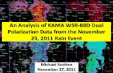 An Analysis of KAMA WSR-88D Dual Polarization Data from ...An Analysis of KAMA WSR-88D Dual Polarization Data from the November ... Amarillo (KAMA) could not be used since this location