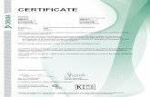 CERTIFICATE - ABB Ltd · 2018-05-10 · ANNEX TO KEMA-KEUR CERTIFICATE 2198657.01 page 1 of 1 DEKRA Certification B.V. Meander 1051, 6825 MJ Arnhem P.O. Box 5185, 6802 ED Arnhem The
