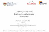 3. Advancing TVET for Youth Employability 110719 110719/Advancing TVET for... Majlis Latihan Pertanian