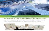 Wireless for Commercial Security - Inovonics · Wireless for Commercial Security For commercial buildings and campus-based coverage, Inovonics wireless intrusion detection devices,