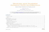 Modular and Scalable Amazon EKS Architecture · Amazon Web Services – Modular and Scalable Amazon EKS Architecture June 2019 Page 3 of 20 Kubernetes community. Applications running
