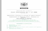#4378-Gov N226-Act 8 of 2009 Quarantine Act... · Web viewREGULATIONS MADE IN TERMS OF Plant Quarantine Act 7 of 2008 s ection 22 Regulations relating to Issuing of Import Permits,