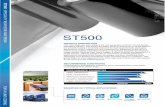 ST500 · packaging industry. This enhanced ribbon prints at speeds up to 26 IPS (660mm per second) making it extremely desirable for high-speed ﬂexible packaging applications. It