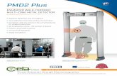PMD2 Plus - CEIA · 2016-02-02 · WALK-THROUGH MULTI-ZONE METAL DETECTOR PMD2 Plus 6 CEIA USA reserves the right to make changes, at any moment and without notice, to the models