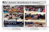 Junio, 2014 1 Saint Anthony`s News. Saint Anthony`s News · 2014-06-18 · Junio, 2014 2 Saint Anthony`s News. Editorial Estimados estudiantes: Hemos iniciado un nuevo año lleno