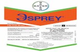 US05718928H (141217) LABMC OSPREY 5 LBS 15 OZS ETL 0115 · 2018-03-20 · • In California, apply OSPREY Herbicide from emergence to 2-tiller wheat (Feekes 5). • In Idaho, Oregon,