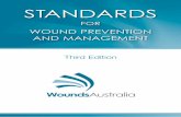 STANDARDS - nfnn.com.au...It is the ongoing vision of Wounds Australia that these Standards will continue to be adopted by health care professionals, health care workers, educators