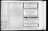 St.Lucie County Tribune. (Fort Pierce, Florida) 1906-04-20 ...ufdcimages.uflib.ufl.edu/UF/00/07/59/24/00041/00315.pdf · HEYSER ANDREWSFO-RT FIREINS-URANCE Chand-leryHARDNARE POLITICAL