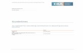› documents › 10180 › 1089322 › EBA-GL... GUIDELINES ON METHODS FOR CALCULATING ...4 3. EBA guidelines on methods for calculating contributions to deposit guarantee schemes