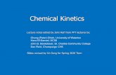 Chemical Kinetics - Duke Universityreif/courses/molcomp... · Outline: Kinetics Reaction Rates How we measure rates. Rate Laws How the rate depends on amounts of reactants. Integrated