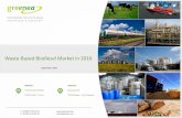 Waste-Based Biodiesel Market in 2016 · WASTE-BASED BIODIESEL CONSUMPTION IN EUROPE • Europe is the main export destination of Asian waste-based biodiesel producers. • New investments
