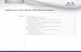Optimize your Cloud with the Right Network Adapters · WHITE PAPER: Optimize our Cloud with the Right Network Adapters page 6 216 e Tegie. rig reerve. Implementing networking tasks